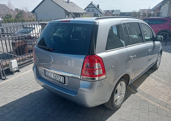 Opel Zafira cena 15800 przebieg: 284000, rok produkcji 2010 z Sosnowiec małe 56